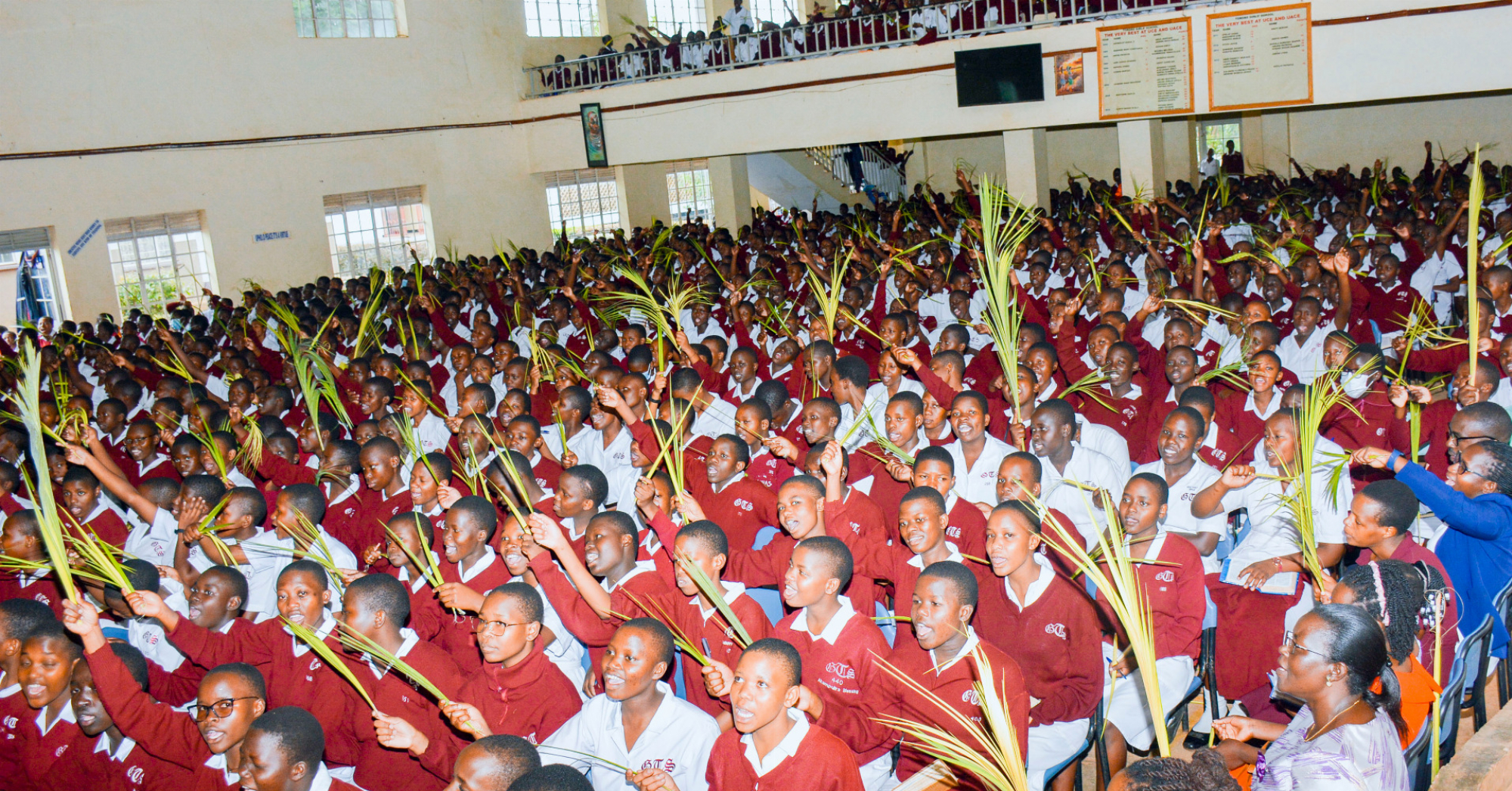 Palm Sunday Celebrations at Tororo Girls’ School