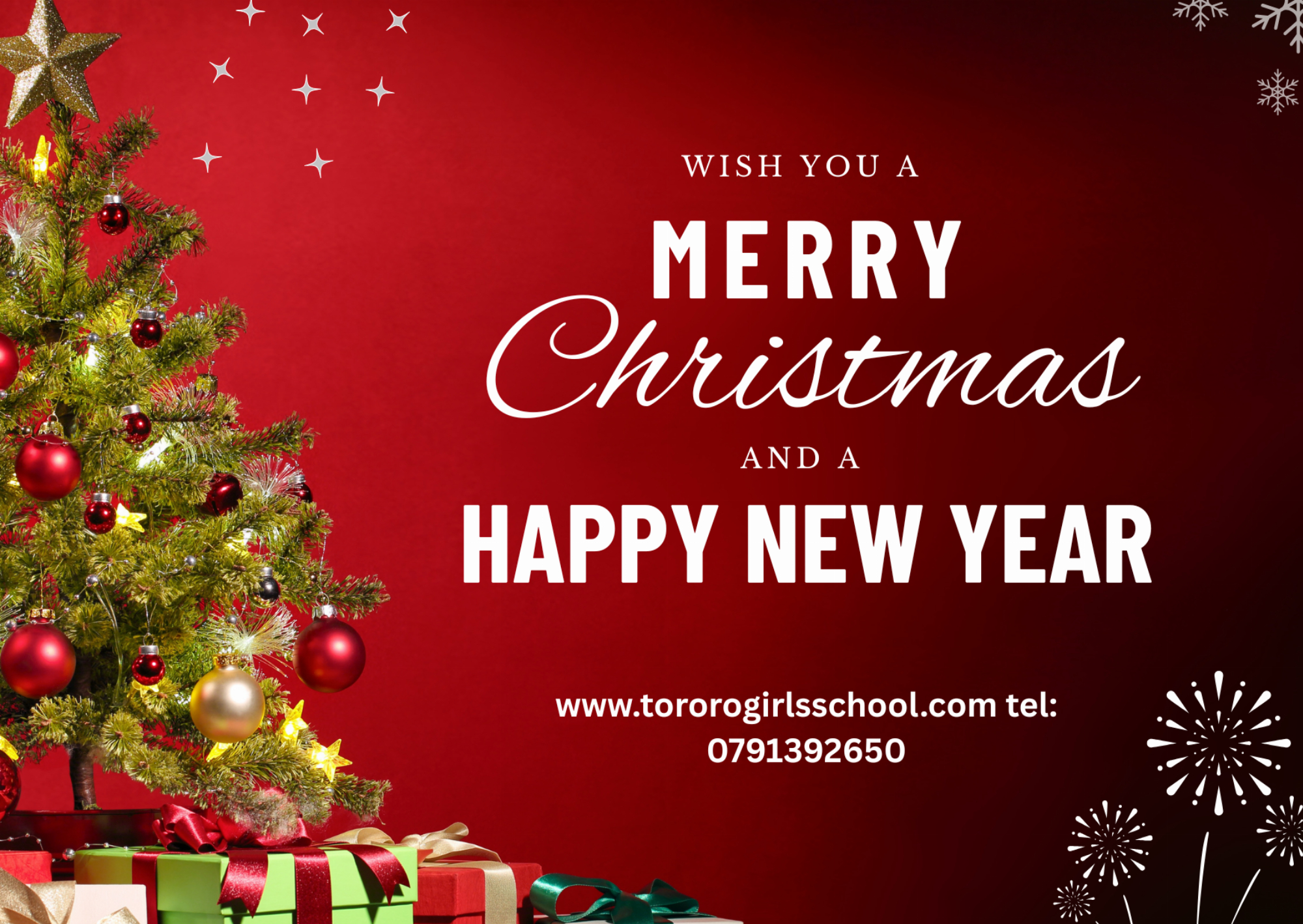 Christmas Greetings to Our Parents and Well Wishers