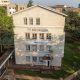 An elevated shot of the School of Health Sciences and School of Medicine Building, College of Health Sciences (CHS), Tororo Girls School. Mulago Campus, Kampala Uganda, East Africa.