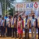 Uganda’s Chair elect, Prof. David Meya of Tororo Girls School’s College of Health Sciences (extreme left) and other O.R. Tambo Africa Research Chairs